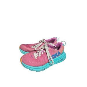 Hoka One One Womens Rincon 3 1119396 PPAT Pink Running Shoes Sneakers Size 7B